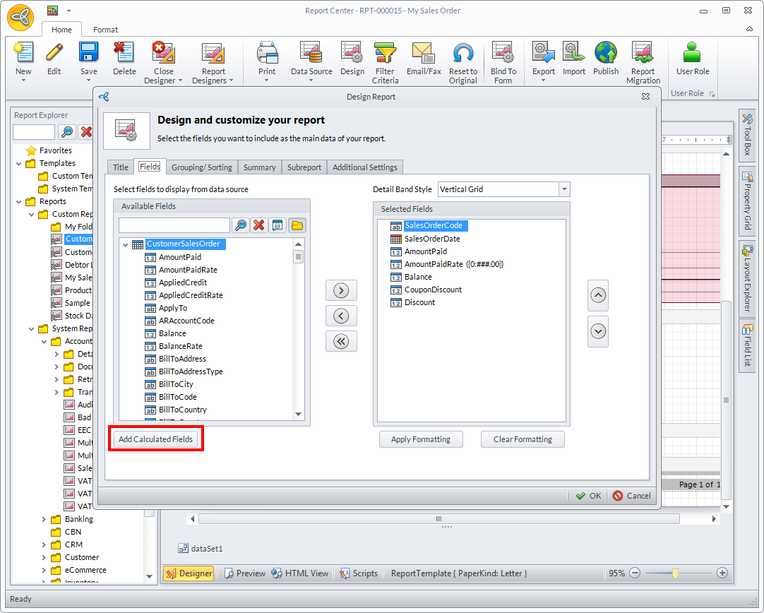 Connected Business Community - Add Calculated Fields